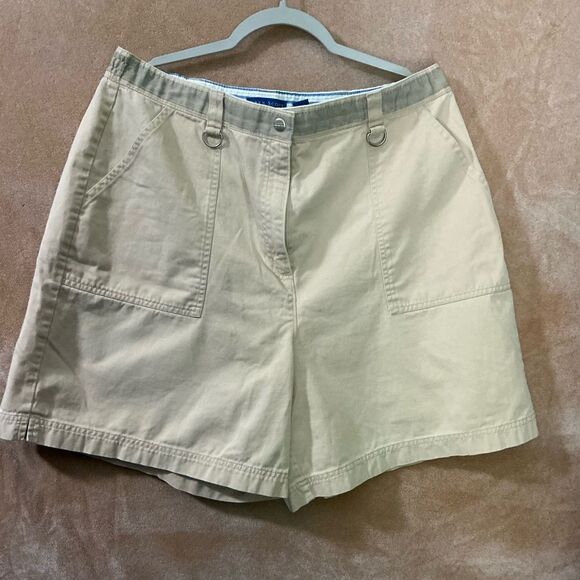 Karen Scott  sport Tan Cargo Shorts Relaxed Fit - Picture 1 of 6